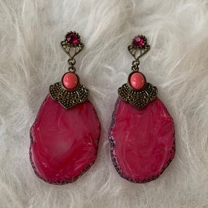 Stunning Pink Earrings